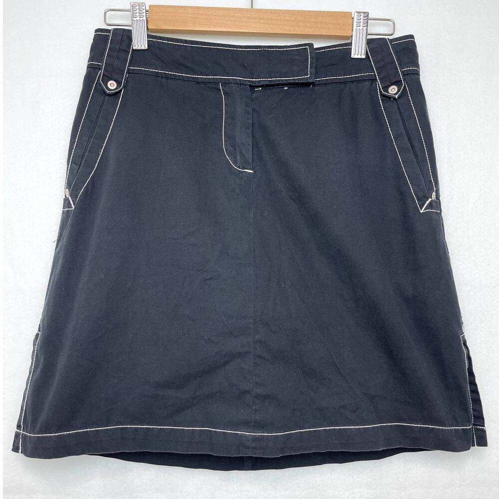 Cotton Ginny Black Chino Skort Womens 3